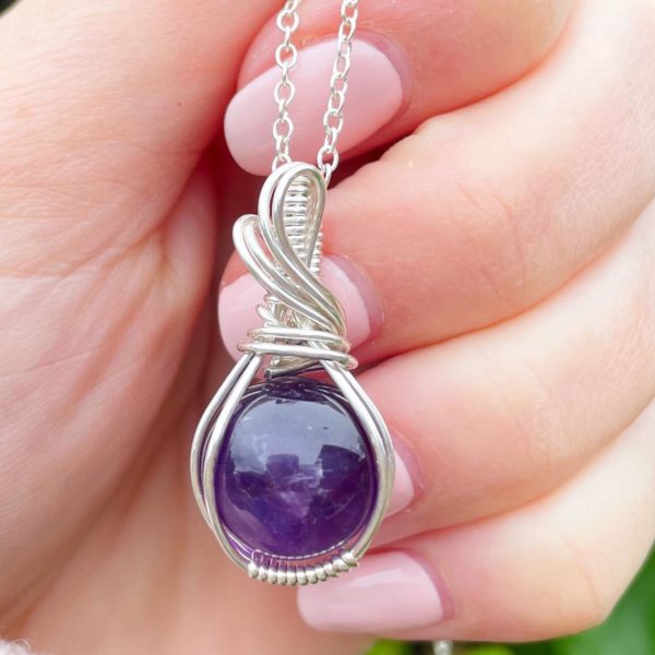 Amethyst pendant nz