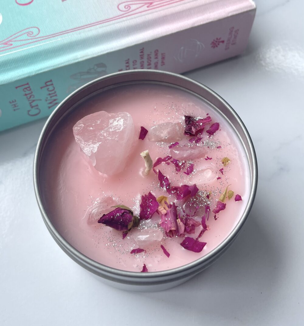 Reiki infused crystal candle - Image 3