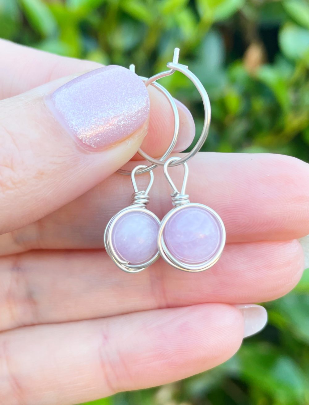 kunzite earrings nz