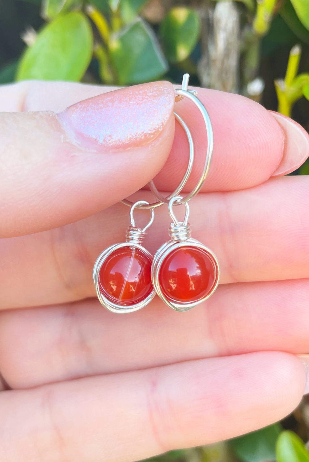 carnelian earrings nz