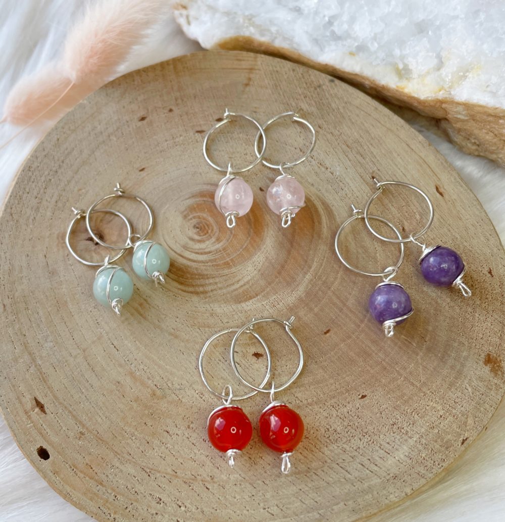 crystal hoop dangles nz