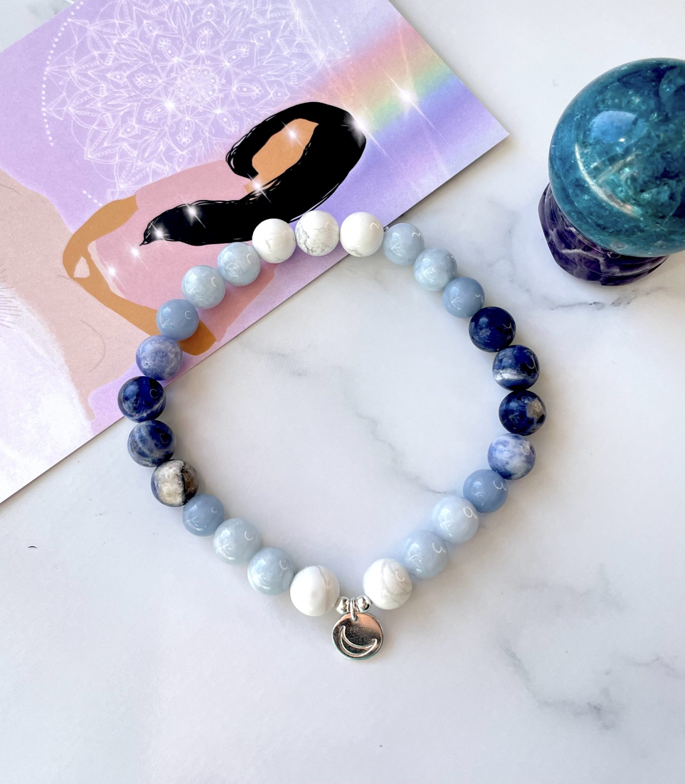 calm crystal bracelet