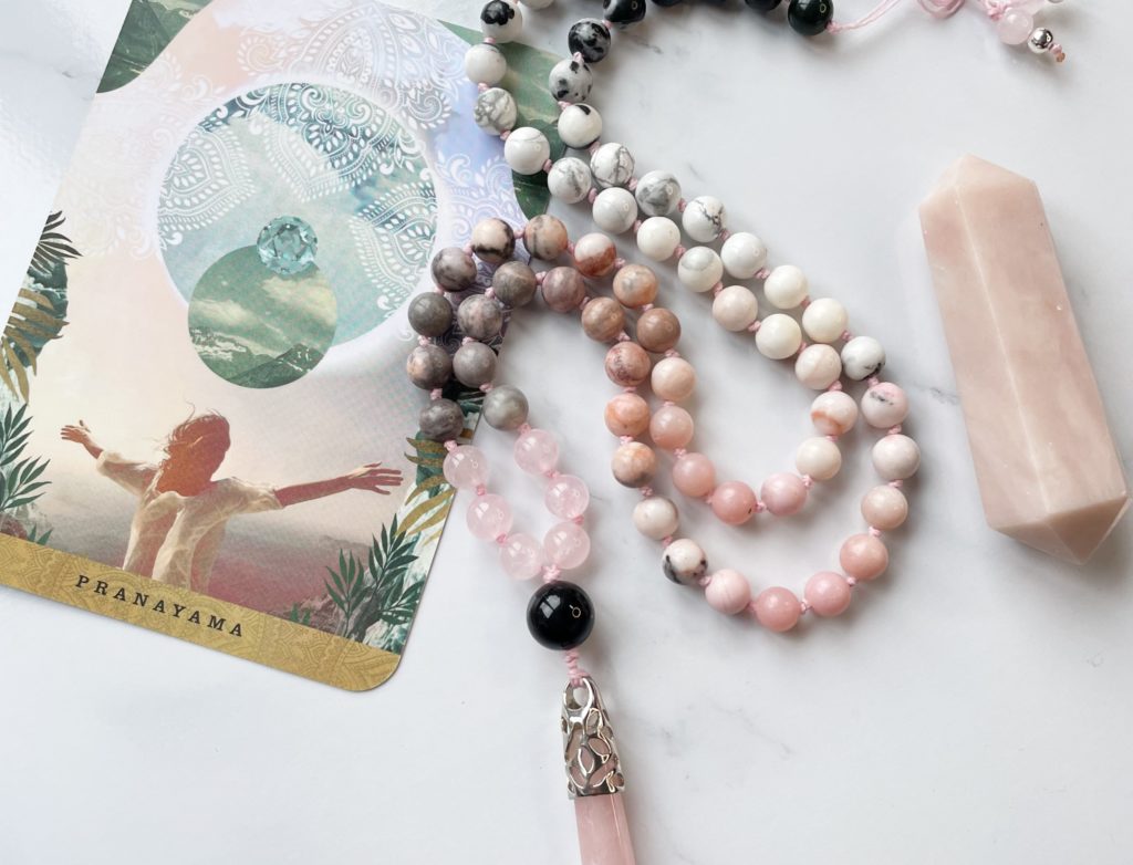 Pink mala