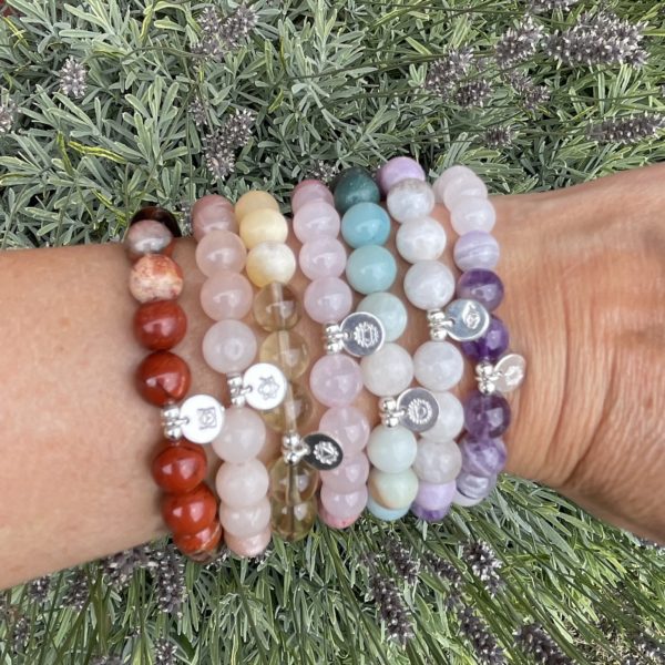 Chakra crystal bracelet collection