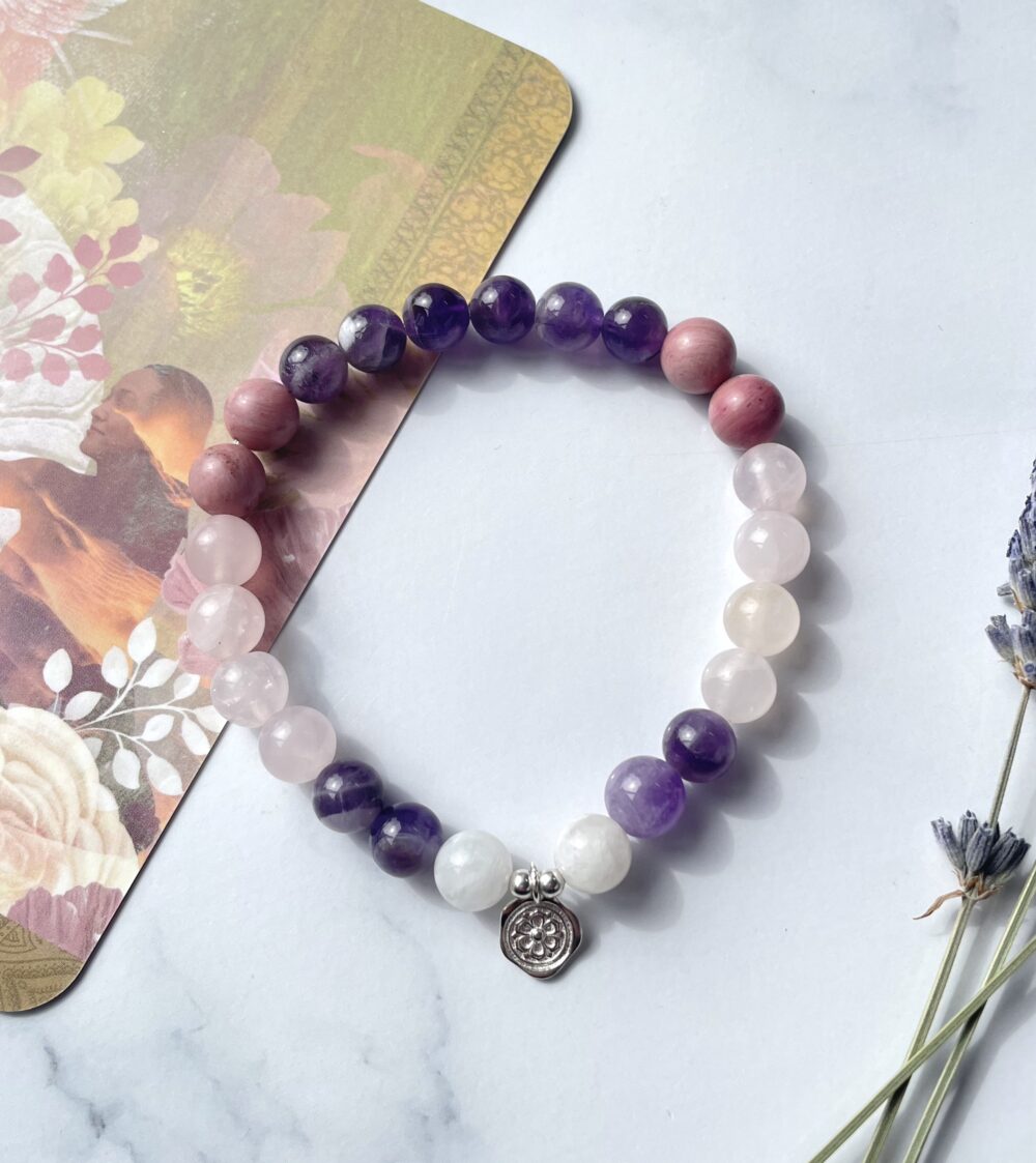 ‘Shanti’ Stress and anxiety relief beaded bracelet