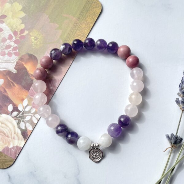 ‘Shanti’ Stress and anxiety relief beaded bracelet