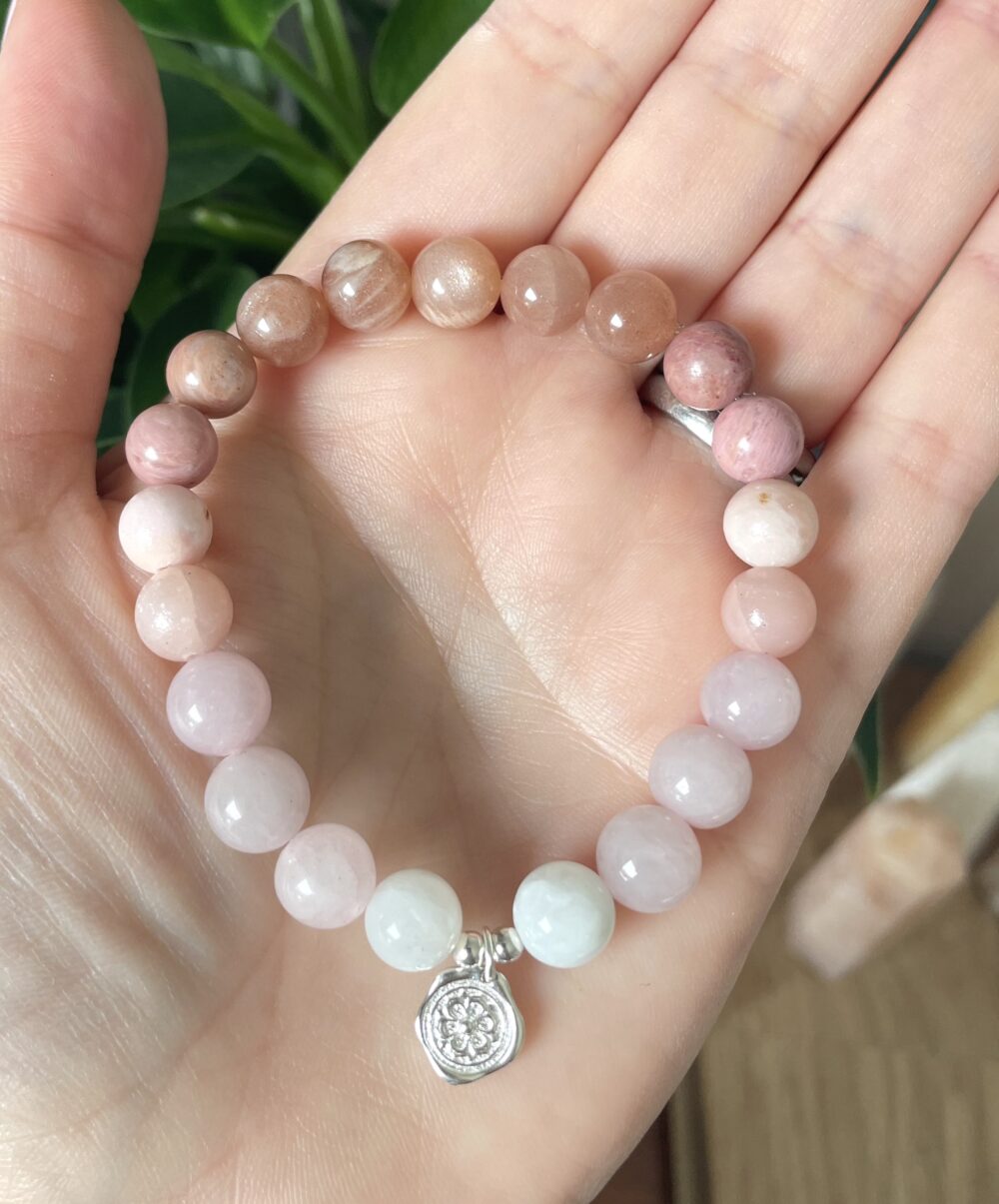 ‘Chandra’ Divine goddess crystal healing bracelet - Image 2
