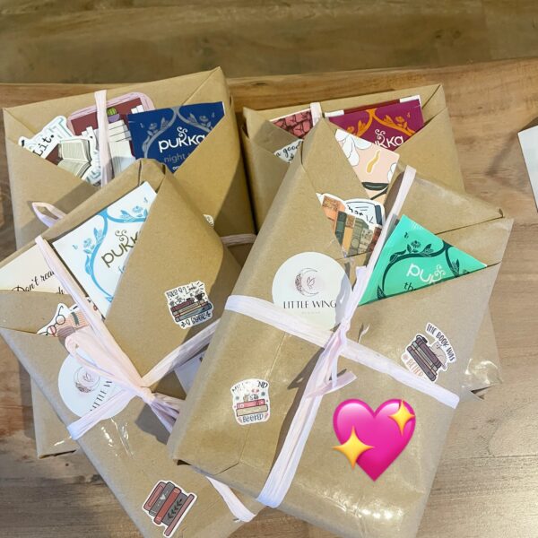 Blind book date & crystal book mark bundle #1