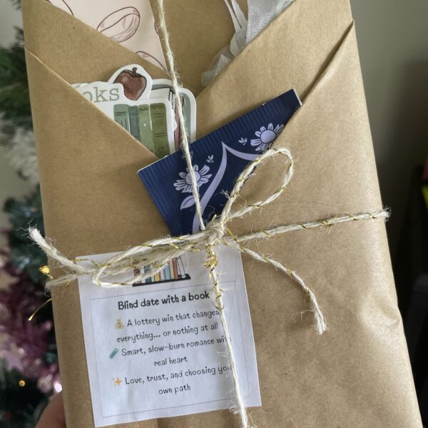 Blind book date & crystal book mark bundle #12